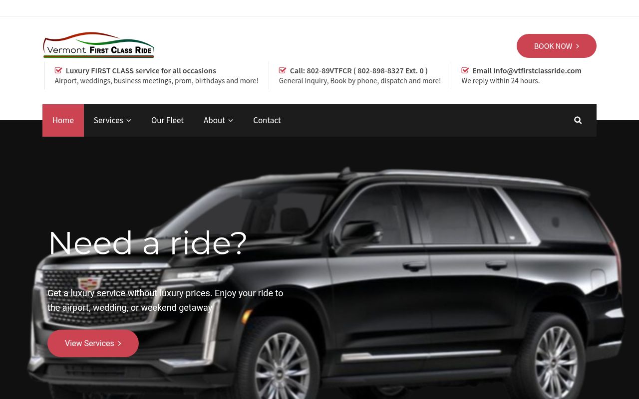 Vermont First Class Ride LLC Image