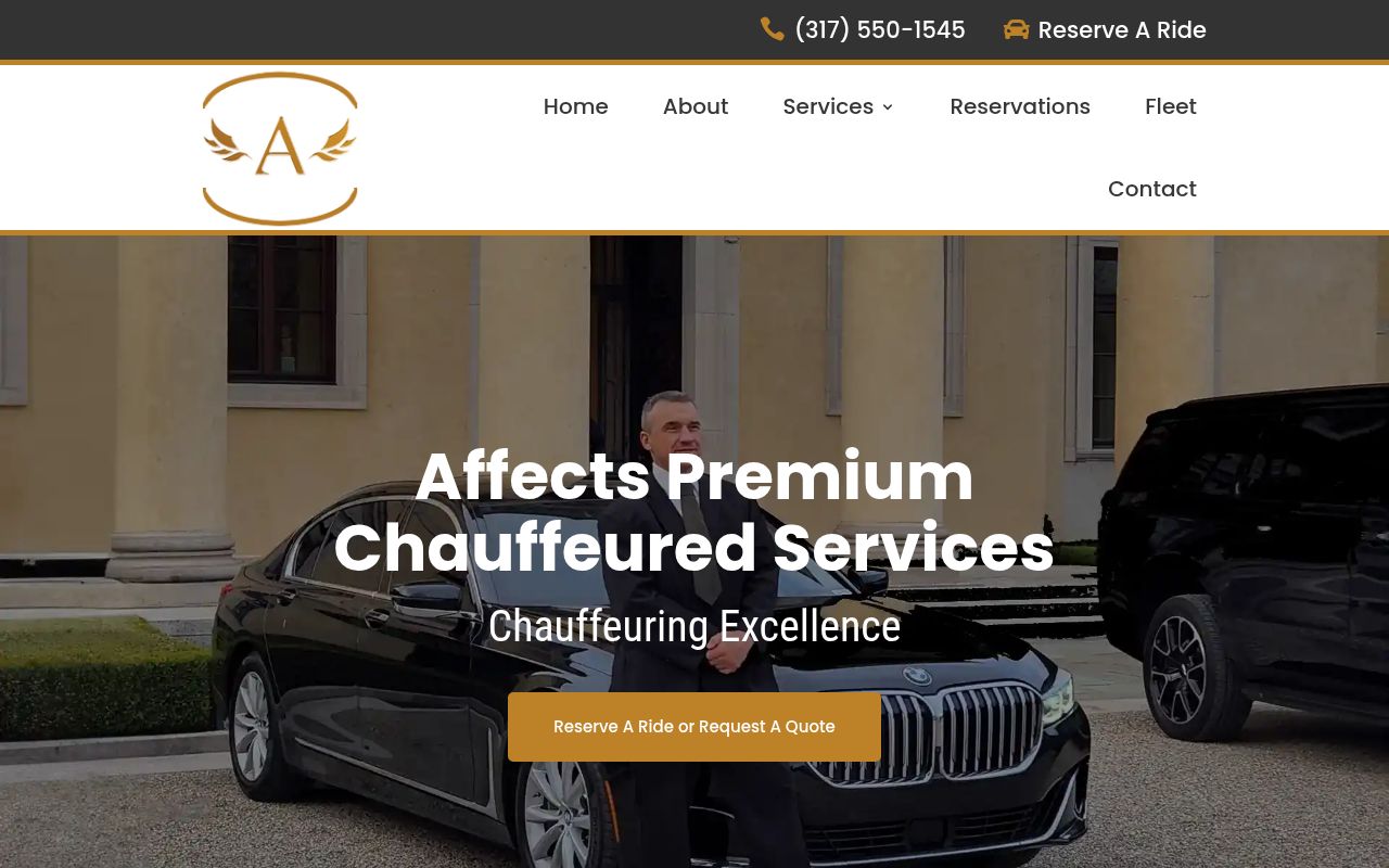 Affects Premium Chauffeured Services Image