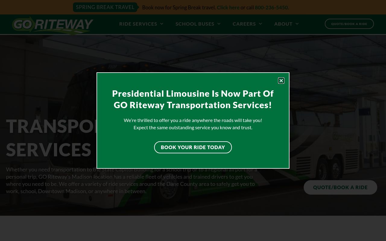 Presidential Limousine Service Image