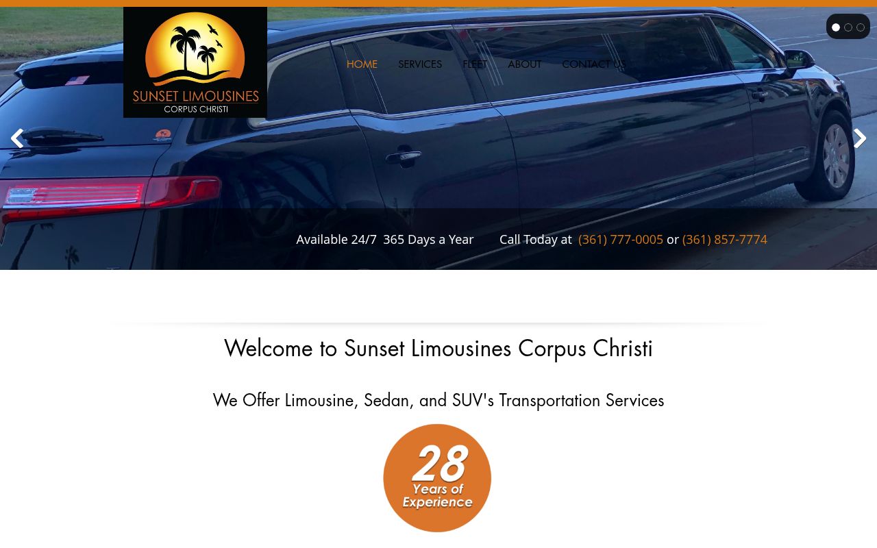 Sunset Limo & Black Car Service of Corpus Christi