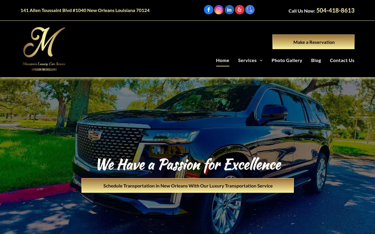 Mansion's Luxury Car Service LLC