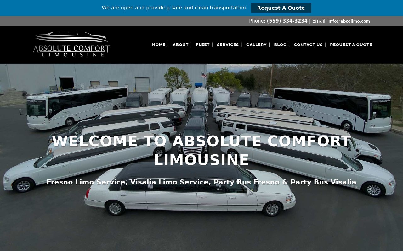 Absolute Comfort Limousine Image