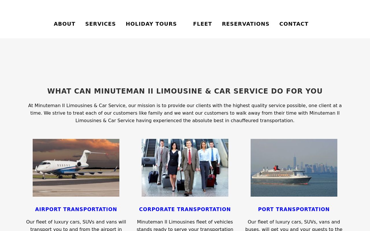 Minuteman Limousine & Car Service