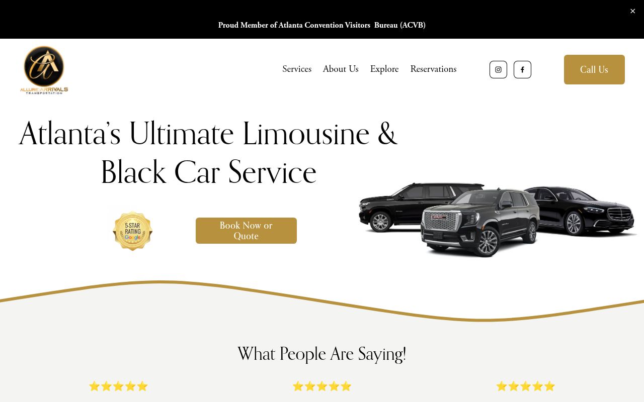 Allure Arrivals Transportation