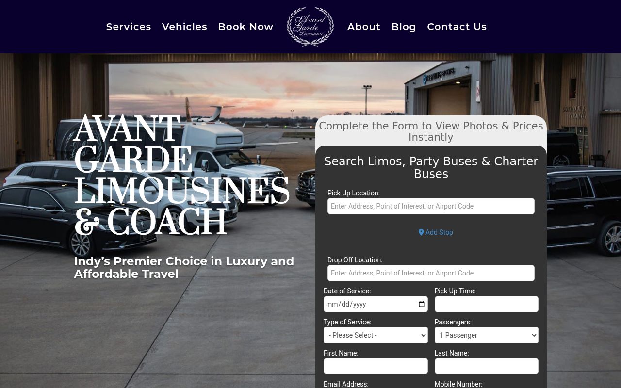 Avant Garde Limousines & Coach