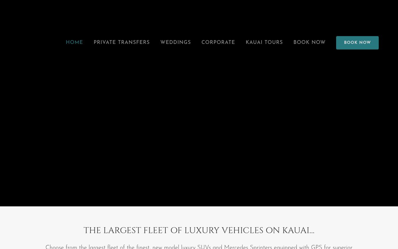 Kauai Luxury Transportation & Tours Image