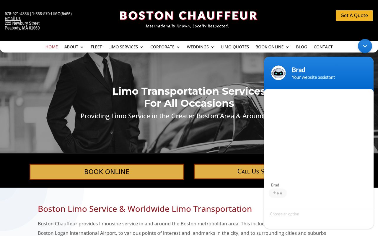 Boston Chauffeur Inc.