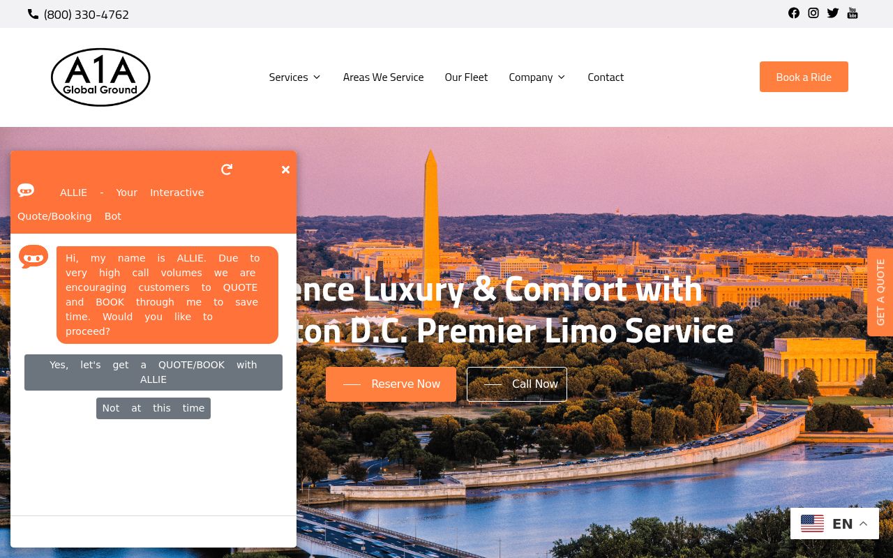 A1A Global Ground Washington - DC.