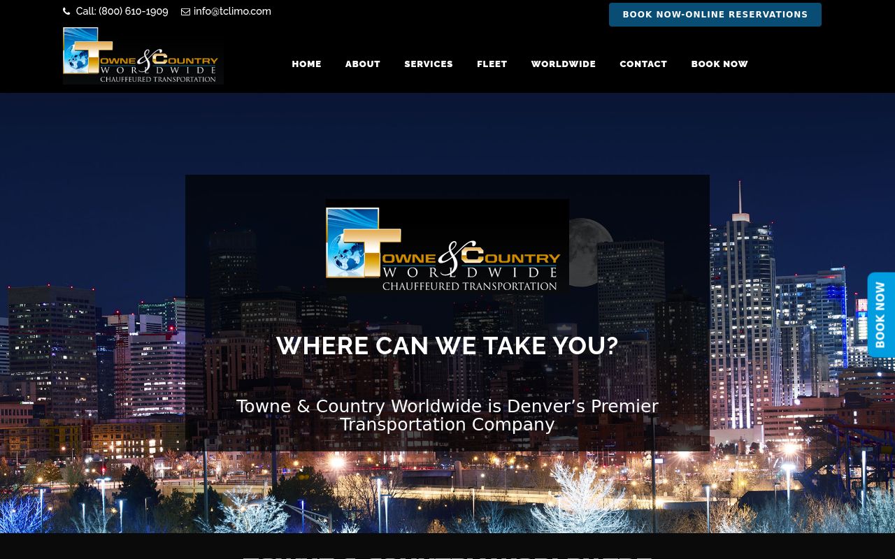 Towne & Country Worldwide Chauffeured Transportation