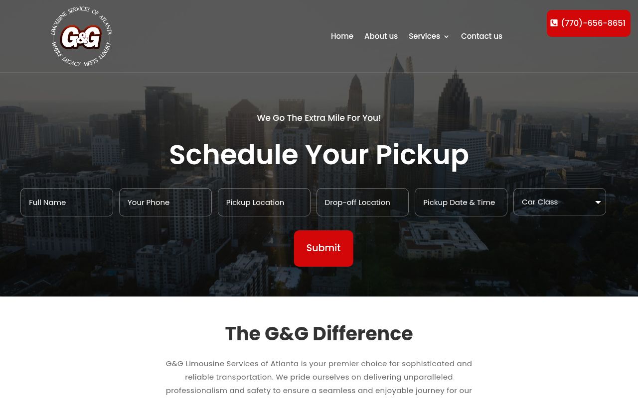 G And G Limousine Services of Atlanta