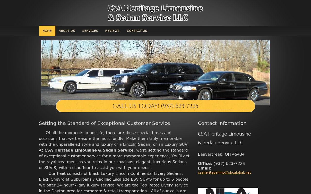 CSA Heritage Limousine & Sedan Service LLC