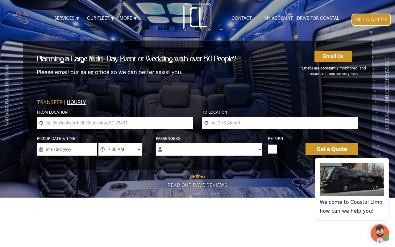 Coastal Limousine of Charleston