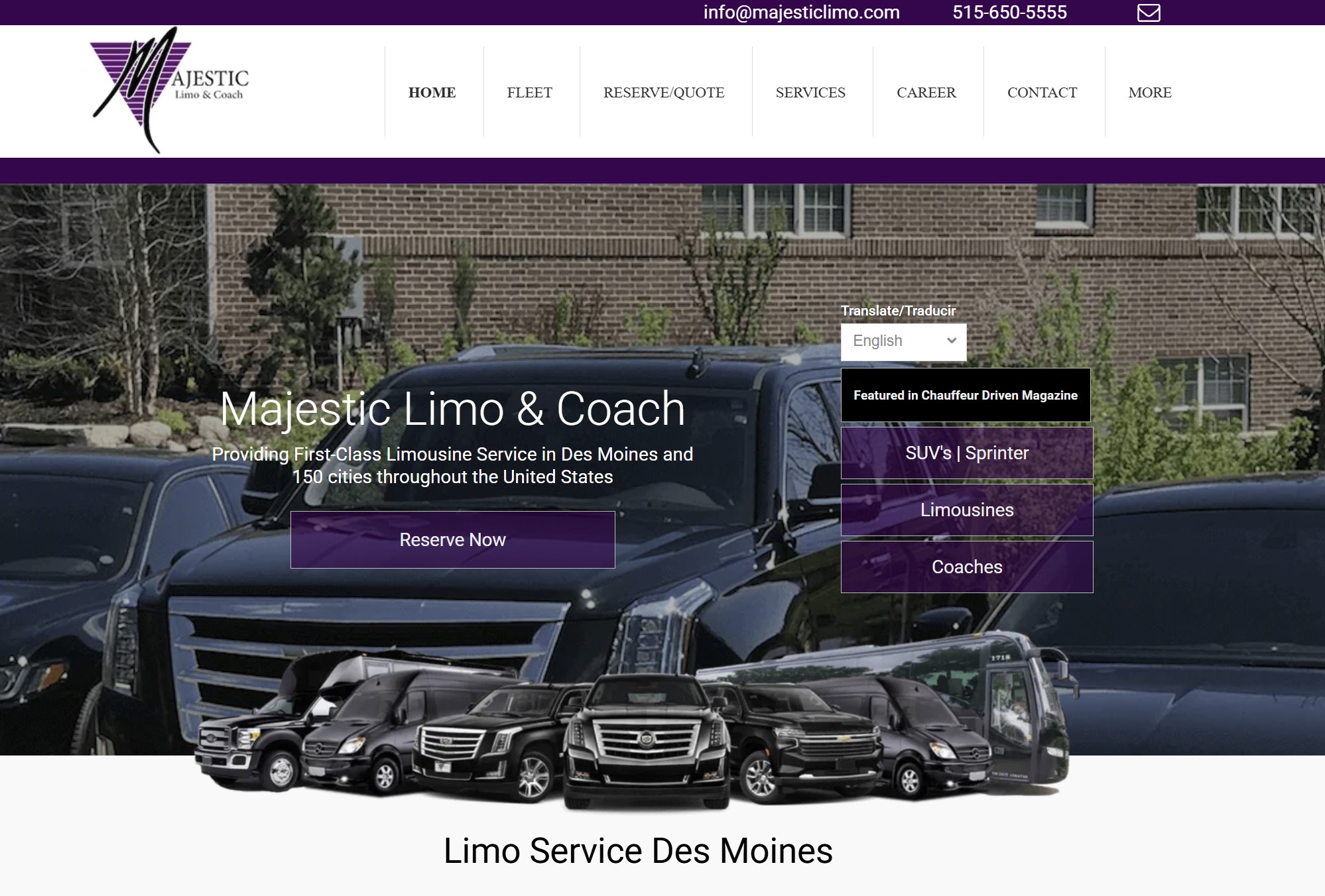 Majestic Limo & Coach Image