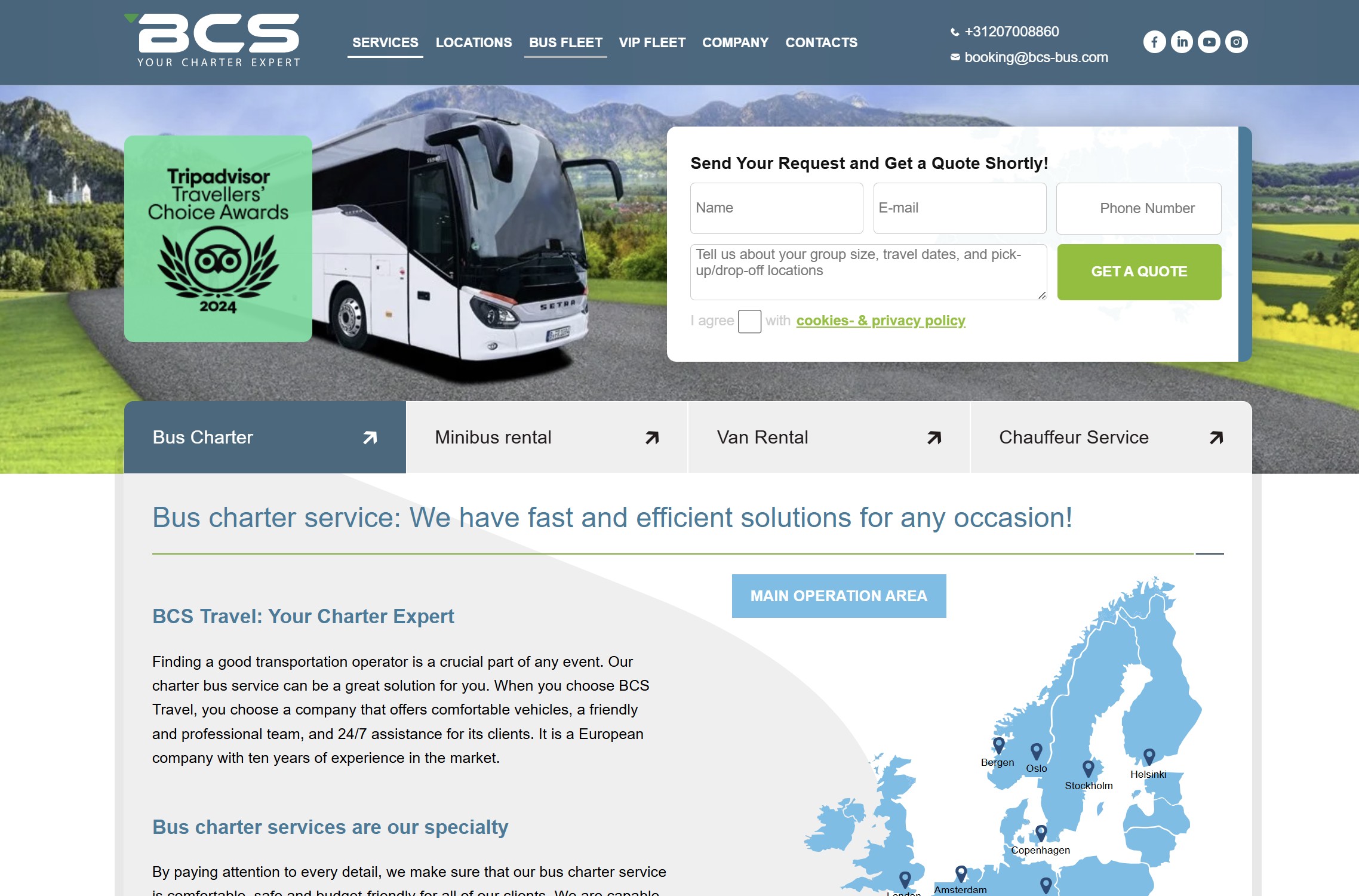 BCS-BUS charter Image